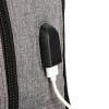 Alameda Unix Diaper Bag with USB charging cable - Grey